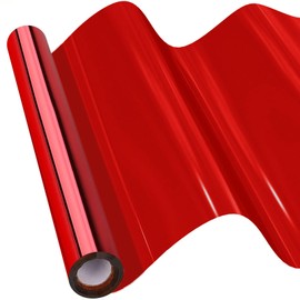 Vanhench Red Cellophane Wrapping Paper, 16" x 100' 3Mil Flower Floral Wrap Paper for Bouquet, Waterproof Flower Wrap for Birthday, Wedding Gift Wrapping
