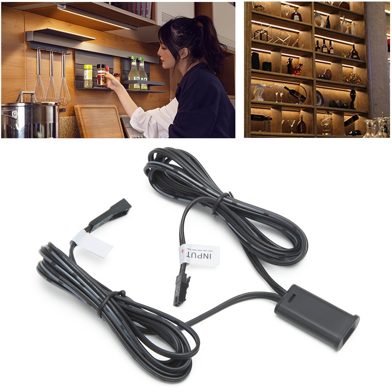 LED Infrared Motion Induction Switch Auto Turn On/Off for Wardrobes