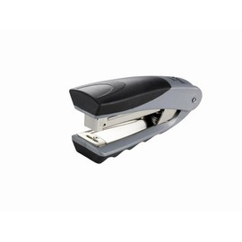 Rexel Centor Half Strip Stapler, 25 Sheet Capacity, Plastic Body, Silver and Black, 2100595