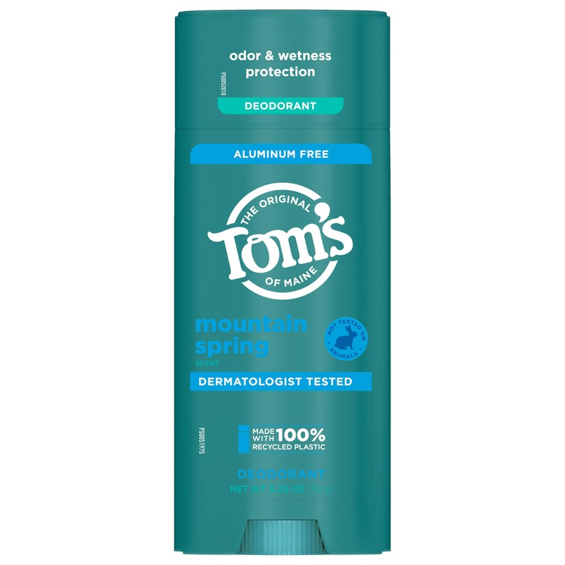 Tom’s of Maine Mountain Spring Aluminum Free Natural Deodorant For