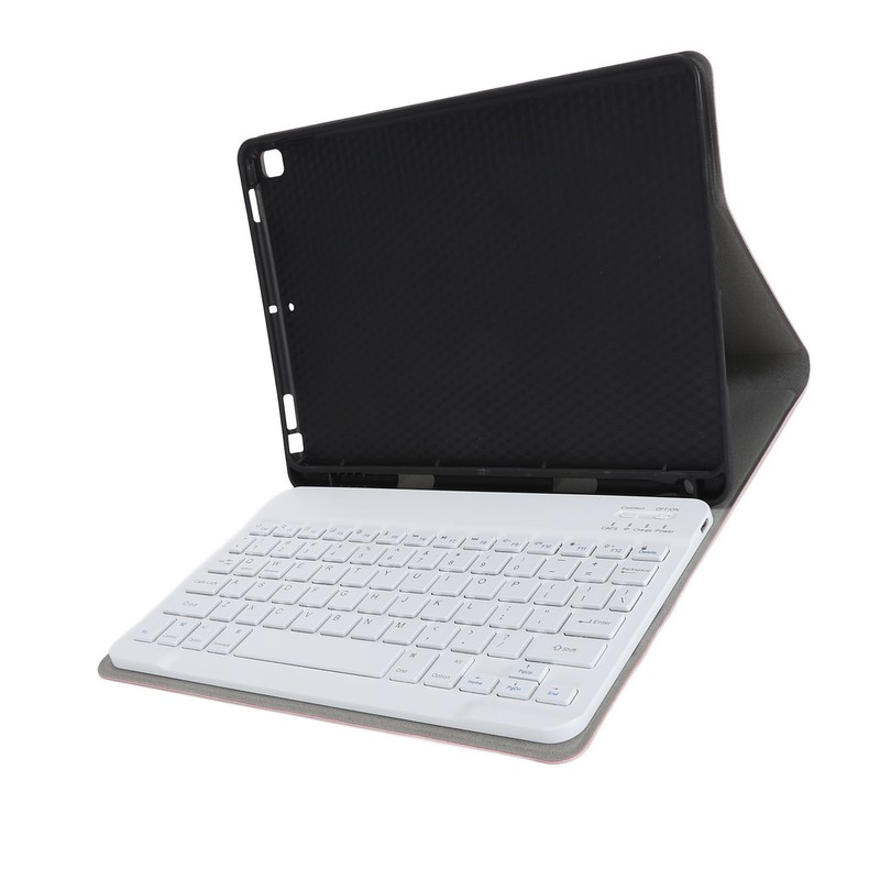 Wireless Bluetooth Keyboard with Magnetic Case Pencil Holder for IOS