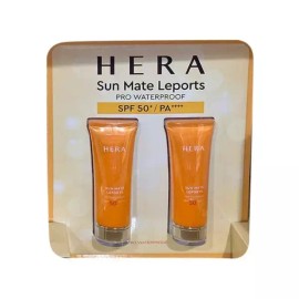Hera 헤라 선메이트 레포츠 프로 워터프루프 SPF50+ 70ml 2개 Hera Sunmate Sports Pro Waterproof SPF50+ 70ml 2 pieces