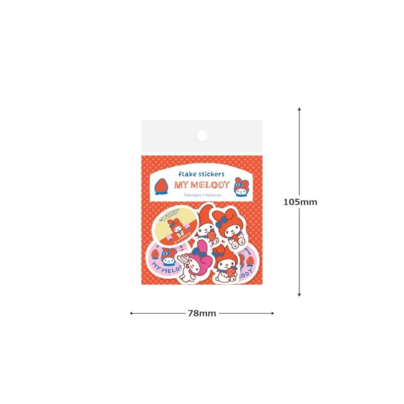Furukawa Paperwork SS14 Sanrio Characters' Fruit Market Washi Flake Stickers
