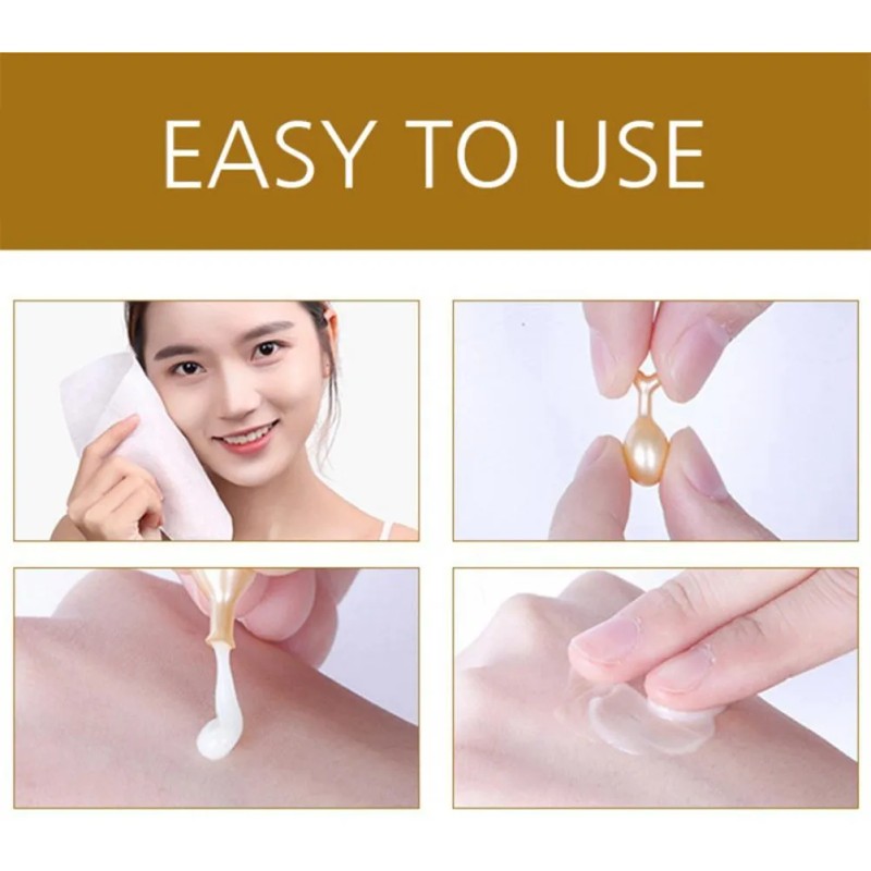 Cápsulas De Suero Hialurónico, Hidratante Facial, Cápsula Fa