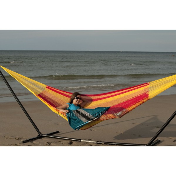 NEW Camping Hiking COTTON MAYAN Mexican Hammock Double