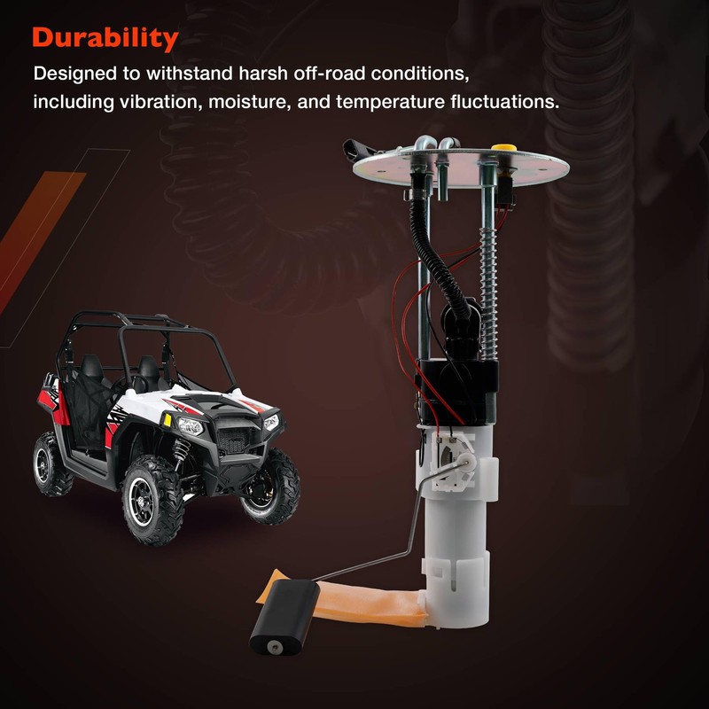 47-1019 Electric Fuel Pump Assembly Compatible with 2008–2010 Polaris RZR