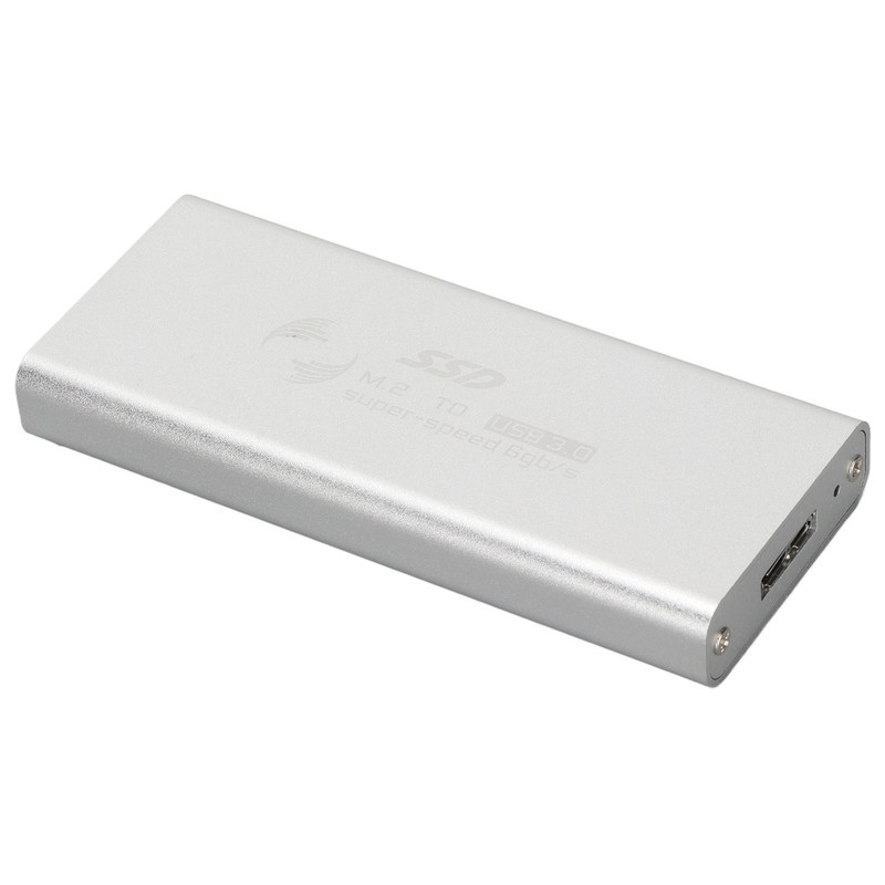MSATA to USB 3.0 SSD Enclosure Adapter 6Gbps Transfer Rate