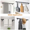KOLAKO 4 Pack Curtain Rod Bracket, Heavy Duty Curtain Rod