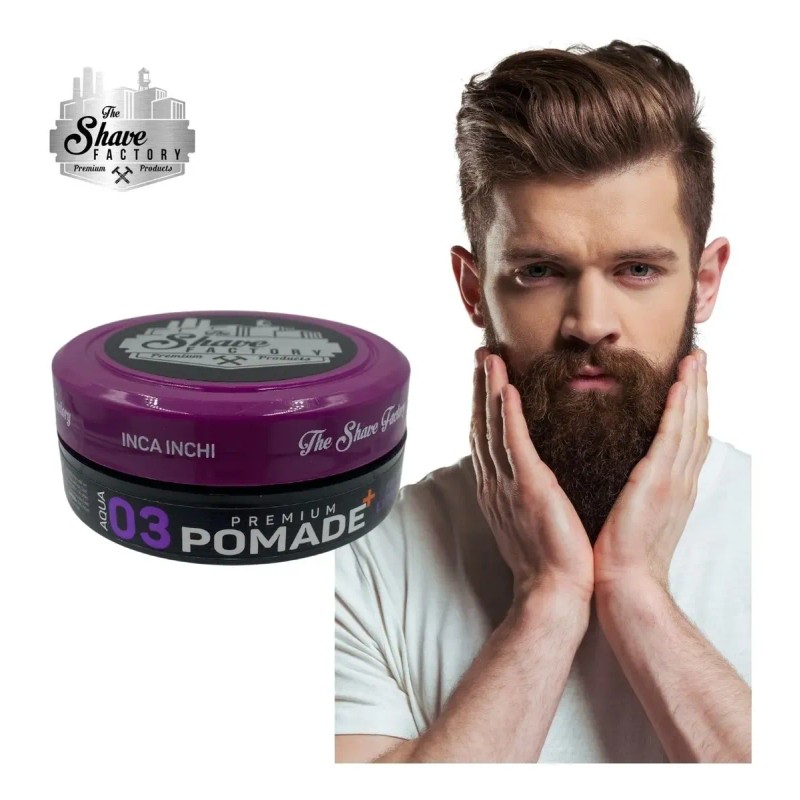 Cera Cabello Pomada. Fijación, Brillo, Aroma. Shave Factory