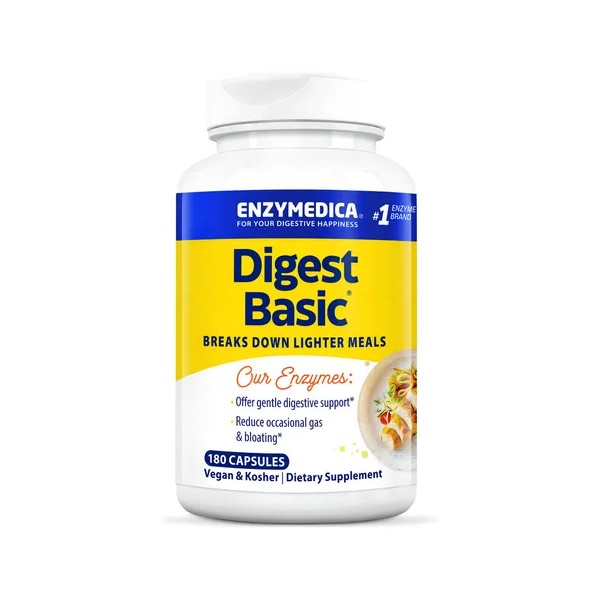 Suplemento básico Enzymedica Digest 180 cápsulas