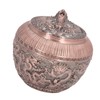 Tea Canister Metal Loose Tea Storage Container Airtight Tea Bag