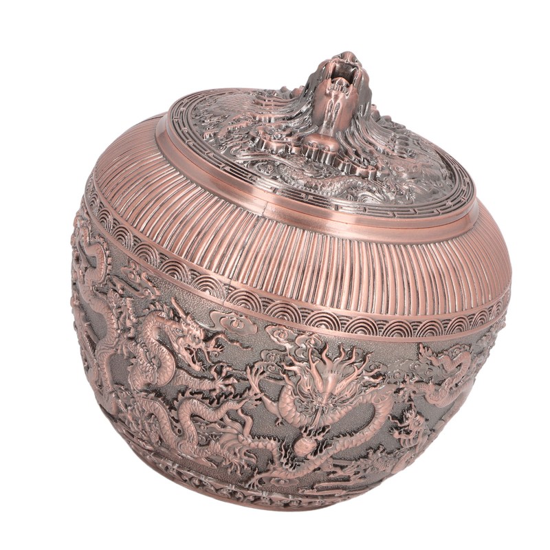 Tea Canister Metal Loose Tea Storage Container Airtight Tea Bag