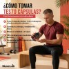 Vitaminas Para Testosterona Tes70 Para Hombres 90 Capsulas Sin Sabor