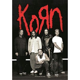 Heart Rock Flag Original Korn Hanger, Fabric, Multicoloured, 110 x 75 x 0.1 cm