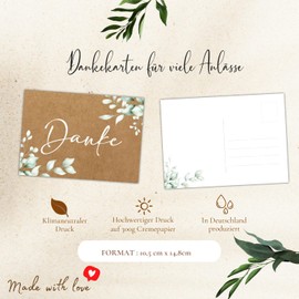 Eummel 25 Thank You Cards Classic Thank You Postcard Thank You Cards Thank You Cards Thank You Cards Thank You Cards Thank You Cards Boho