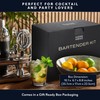 Home Hero Cocktail Shaker Set, Bartender Kit - Bar Set,