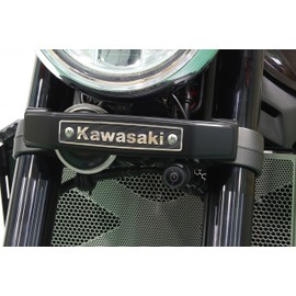 POSH FAITH 132212-FT Motorcycle Supplies, Dash Cam Front Camera Stay, For Adding Emblems, Z900RS (18-23 Years), Black