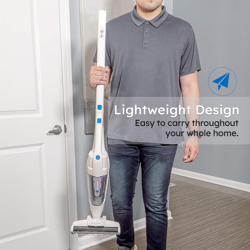 Vacmaster VSD1801 Cordless Handheld & Stick Vacuum Cleaner 2 in