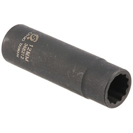Sunex 368212 3/8-Inch Drive 12-mm 12-Point Deep Impact Socket