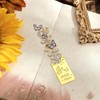 icceemee 4pcs Butterfly Flower Theme Pretty Book Marks for Reading