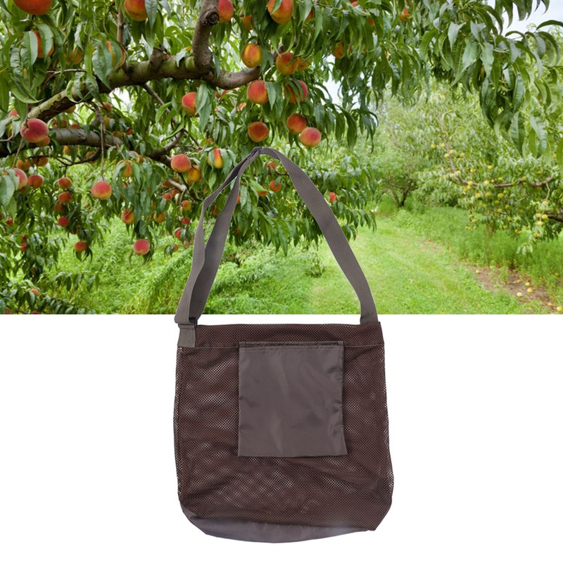 Orchard Fruit Picking Bag Mushroom Hunting Foraging Storage Pouch Large
