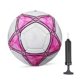 AYANICA Soccer Ball Size 3,4,5 Soft PU for Practice Training Gift Boys Girls Kid Come with Pump and Needle