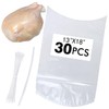 Anmboor Poultry Shrink Bags, chicken bag, 30Pack 13x18 Inches Clear