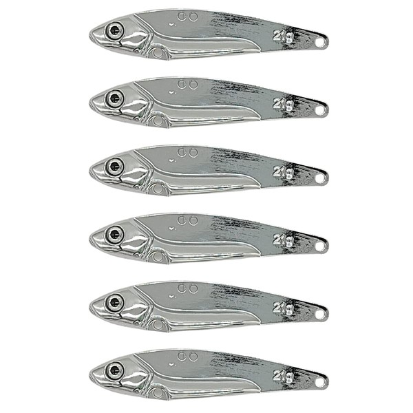 Orurdo qb100215b02n0 Metal Bible A Fishing Tackle Set of 6