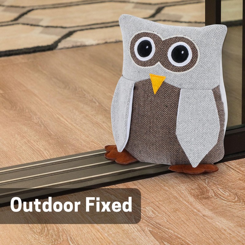 SWISSELITE Cute Decorative Door Stopper for Home and Office Compact