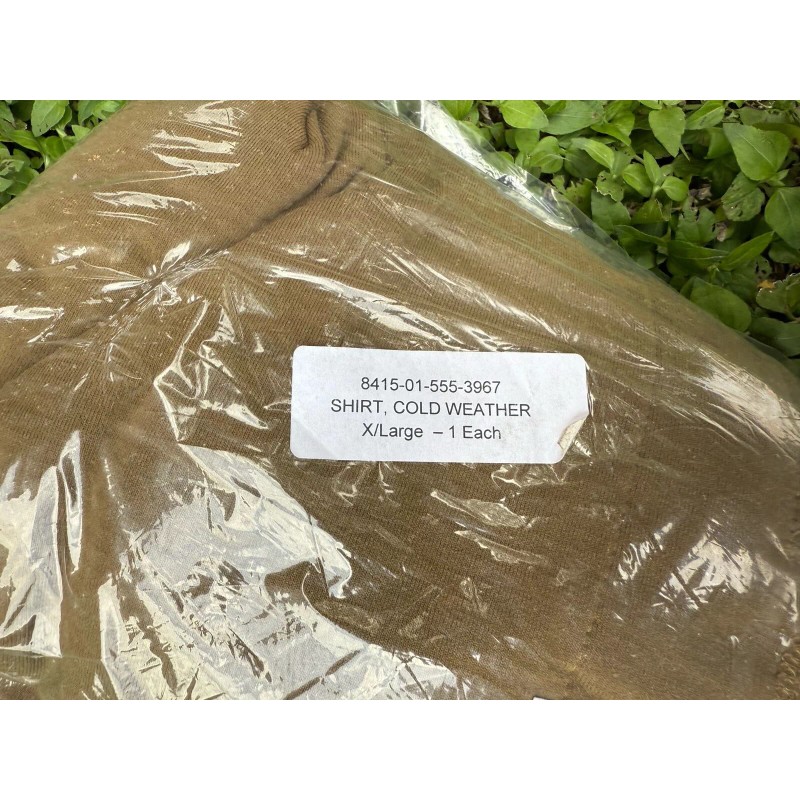 USMC Grid Fleece FROG Fire Resistant Size XL-R Coyote Polartec