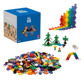 Plus-Plus PP32571 - Plus-Plus Mini Basic 600, Modelli/Colori Assortiti, 1 Pezzo