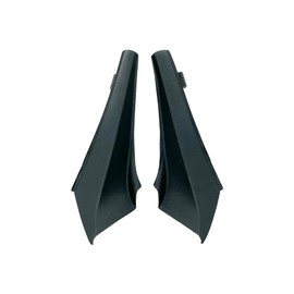 Fit For Toyota RAV4 2013-2018 Pair Front Wiper Side Cowl Extension Cover Trim Black Fender to Cowl Hood Side Seal