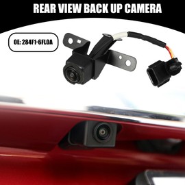 Partuto Rear View Back Up Camera No.284F1-6FL0A - Car Rear Park Assist Reverse Camera - for Nissan Rogue 2018-2020 Plastic Black - 1 Pc