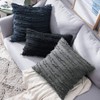 MIULEE Set of 2 Decorative Boho Throw Pillow Covers Cotton