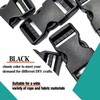honigo Quick Side Release Buckles 1" Wide 3 Pcs Dual