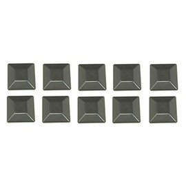 JSP Manufacturing Plastic New Fence Post Black Caps 4X4 (3 5/8") Pressure Treated Wood Made in USA MULITPACK Wholesale Bulk (10)