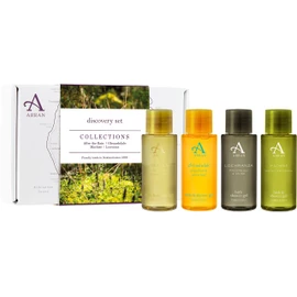 Arran Sense of Scotland Unisex Shower Gel Discovery Gift Set, Including (30ml/1.05oz) After the Rain, Glenashdale, Lochranza & Machrie Collections