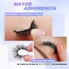 Pestañas Postizas ZYNLora Naturales, Autoadhesivas y Reutilizables de Fibras Sintéticas