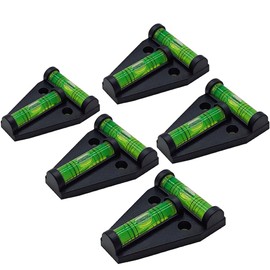 5 Pack RV Levelers, Magnetic T Type Precision Leveling Bubble Leveler, RV Exterior Leveling Stablilization Levelers