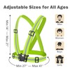 YUNLOVXEE Reflective Strap Safety Vest Gear - 2-10 Pack Adjustable