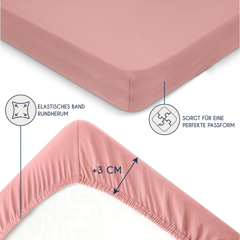 Dreamzie Elasticated Cotton Fitted Sheet