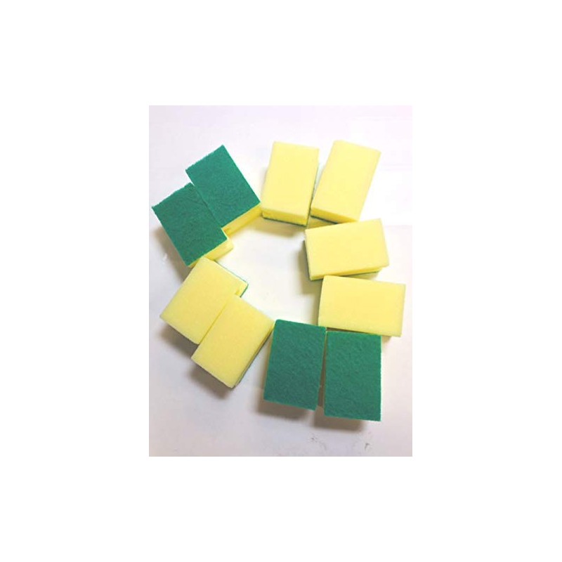 Hand Grip Sponge Scourers pack of 10 1st Class Delivery