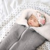 Autumn Winter Baby Warm Blanket Newborn Wrapped Sleeping Bag Stroller