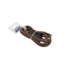Textile Cable with Switch 2m - Brown