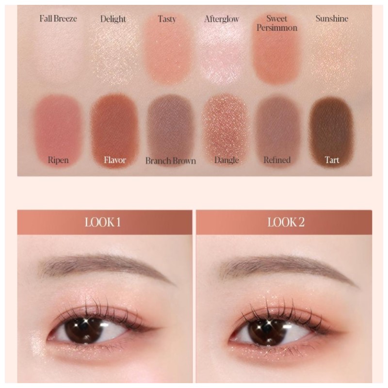 ESPOIR Eye Core Palette 9g, Color:05 Sweet Persimmon