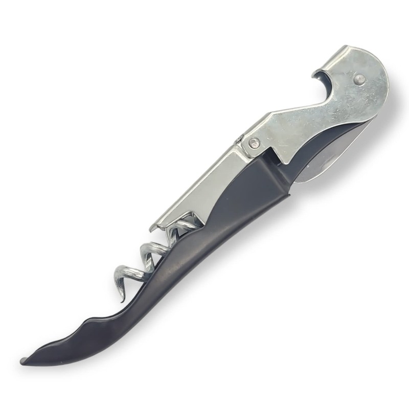 Handy Housewares Waiter's Corkscrew Wine Bottle Opener - Built In