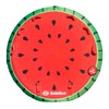 Solstice Inflatable 2 Rider Watermelon Towable Tube Float Raft, Multicolor,