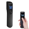 AMZYYDS termometro digital,termómetro digital infrarrojo,Con pantalla LED (negro)