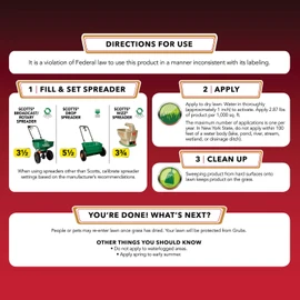 Scotts GrubEx1 Season Long Grub Killer - Kills and Prevents for Up to 4 Months, Treats 10,000 sq. ft. (2-Pack)