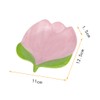 WAIT FLY Lovely Tulip Ceramic Spoon Rest Spoon Holder for